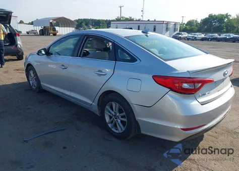 2016 Hyundai Sonata Se from USA, damaged, VIN 5NPE24AFXGH336651